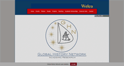 Desktop Screenshot of globalhistorynetwork.com